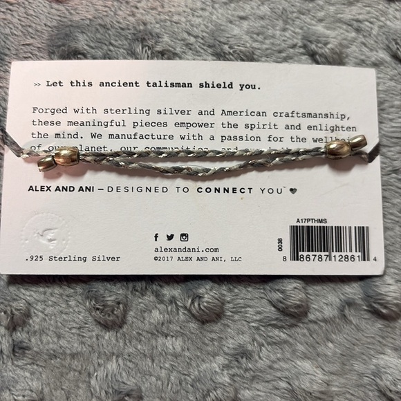 Alex and Ani Hand of Fatima pull chain bracelet NEW - Picture 4 of 8